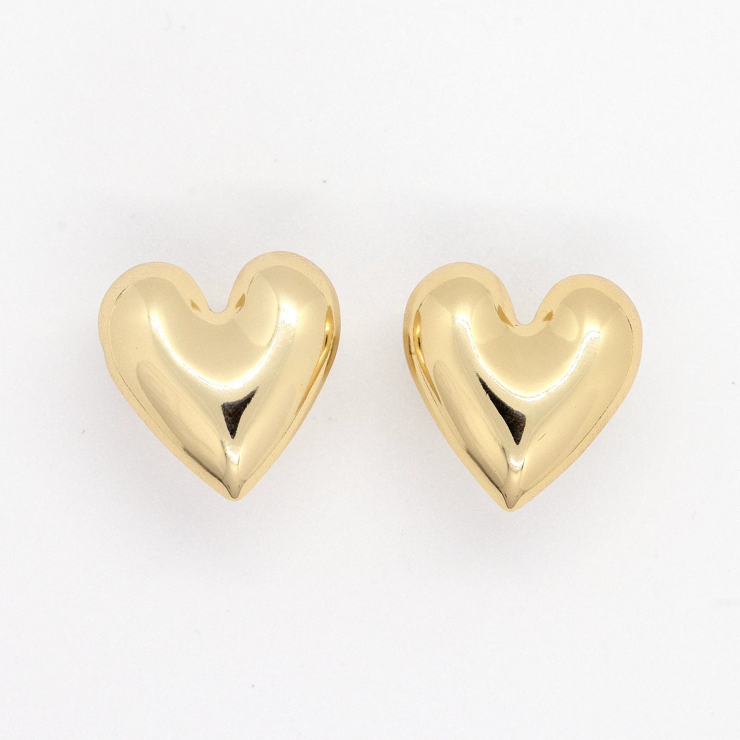 Brinco Coração Dourado