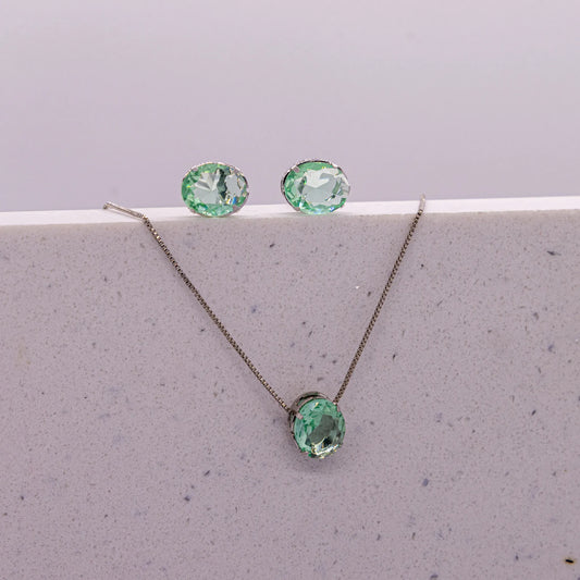 Conjunto Ponto De Luz Esmeralda