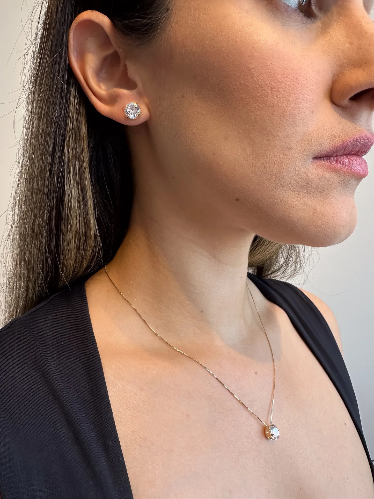 Conjunto Ponto De Luz Transparente