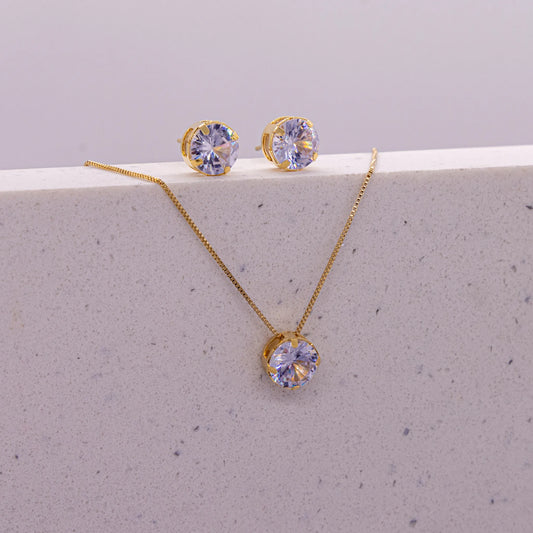 Conjunto Ponto De Luz Transparente