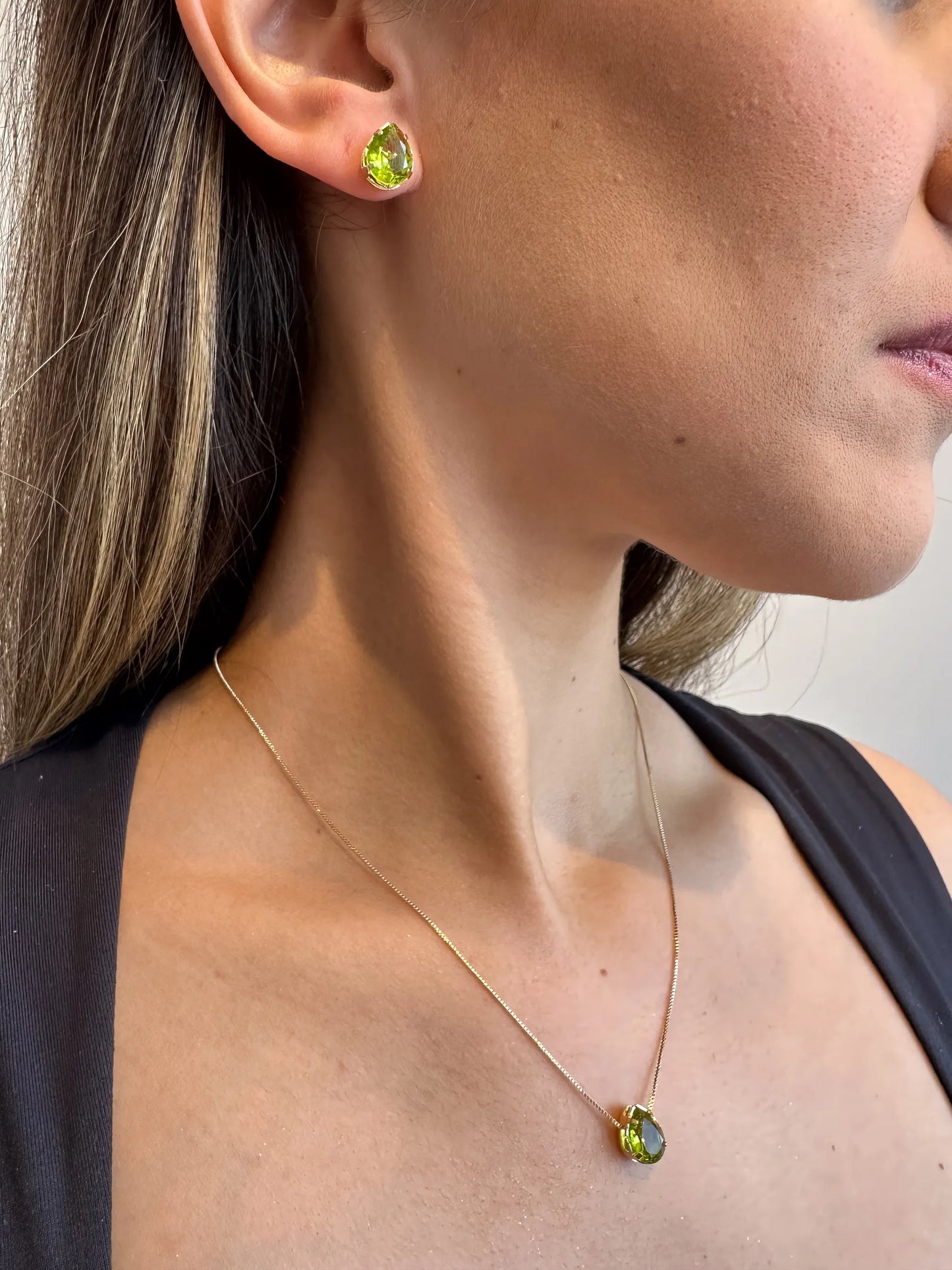 Conjunto Ponto De Luz Verde