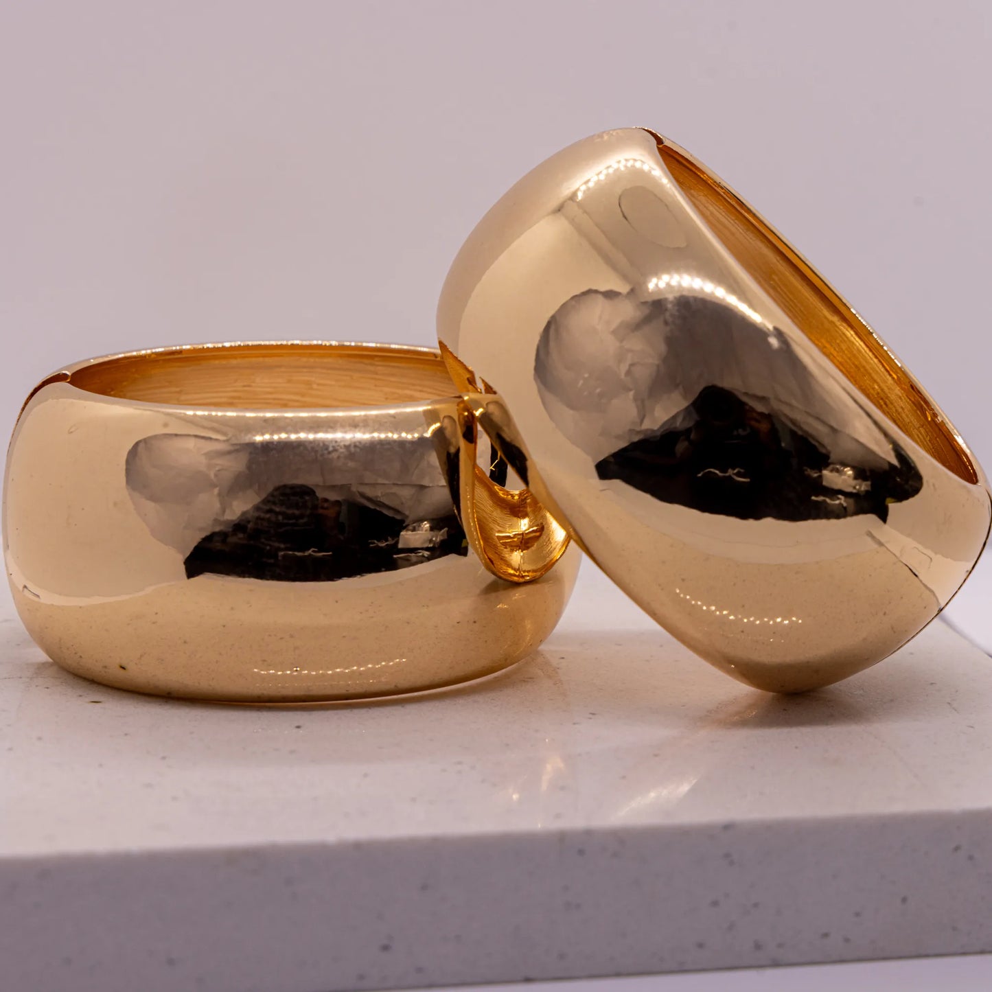 Bracelete Grosso Dourado