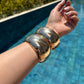 Bracelete Grosso Dourado