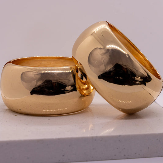 Bracelete Grosso Dourado