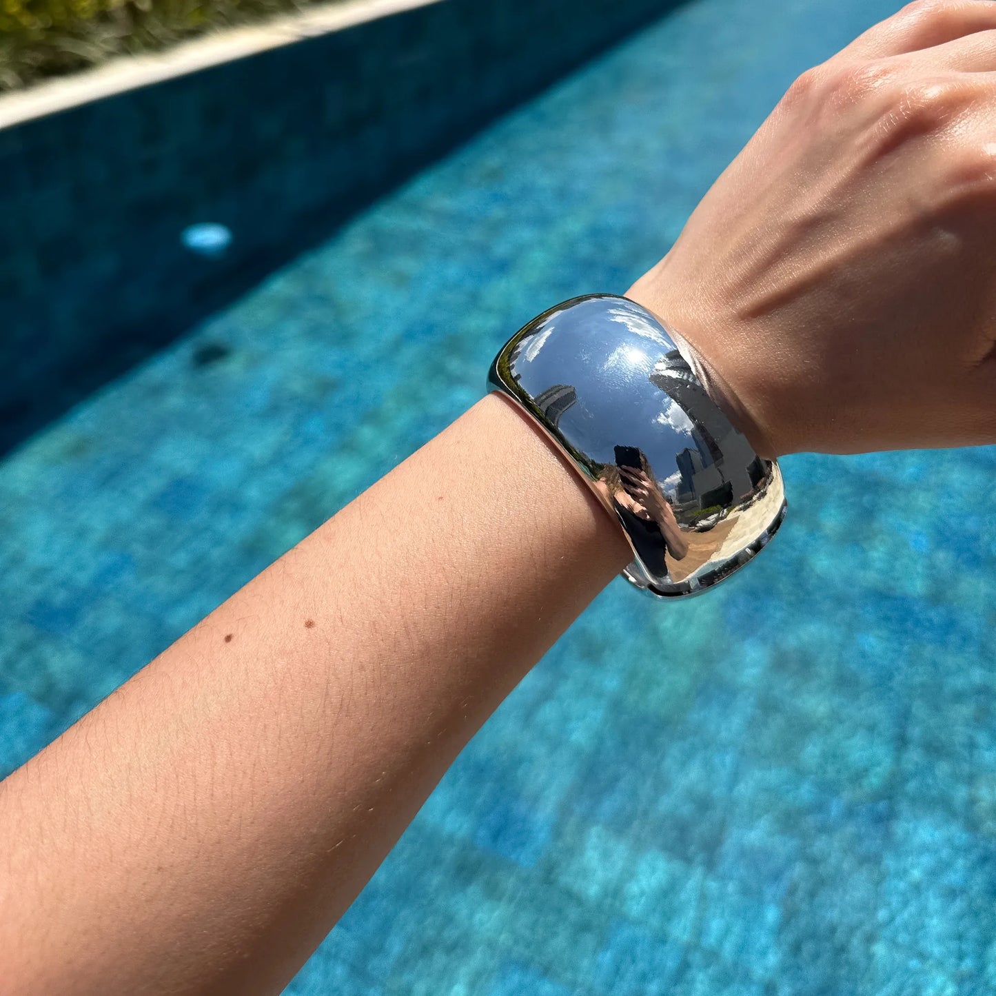 Bracelete Grosso Prata