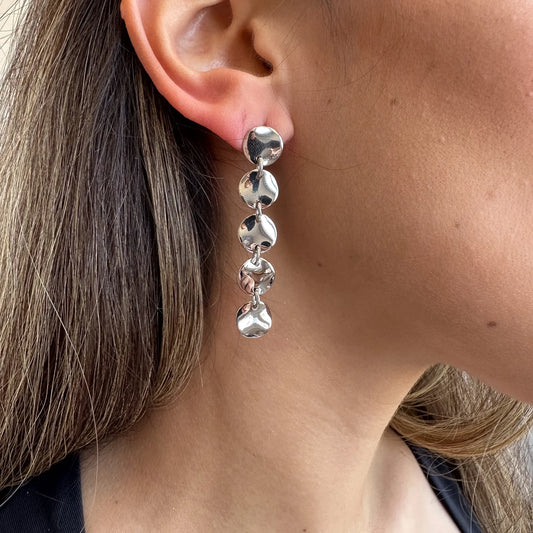 Brinco Cascata Prata