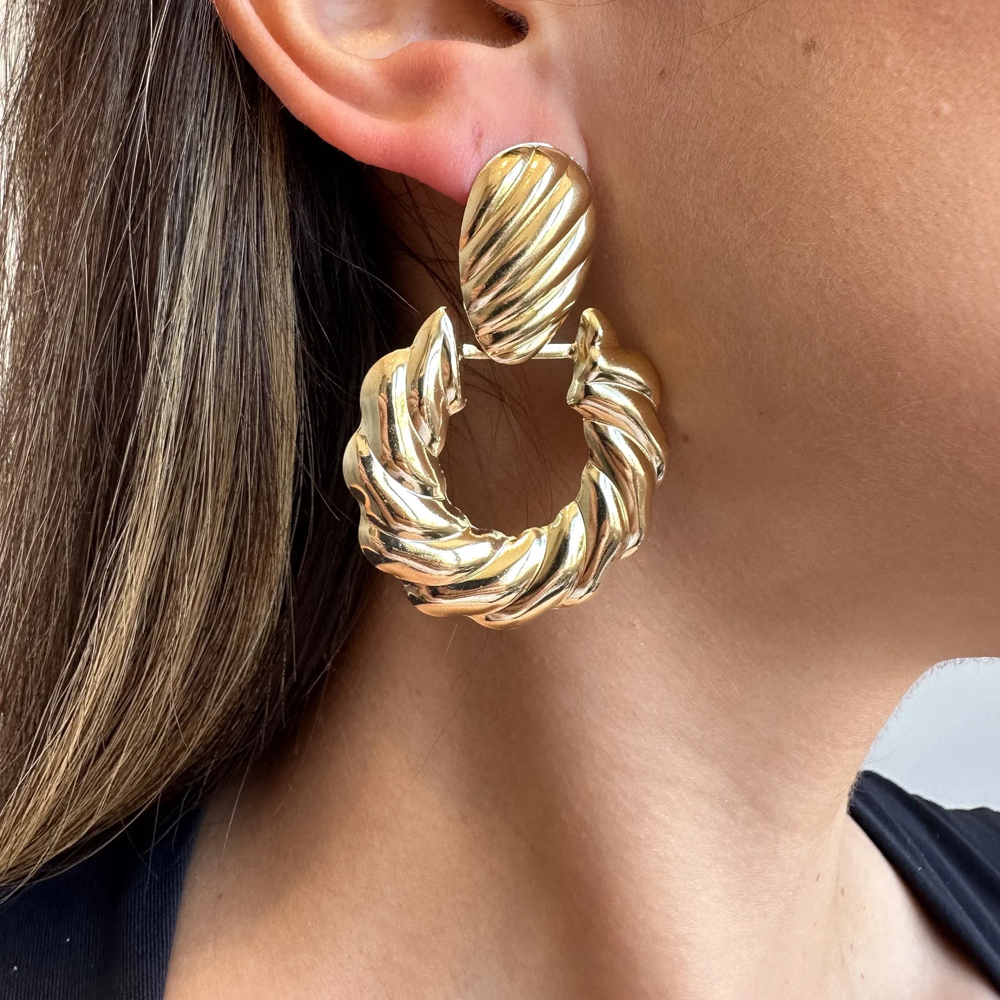 Brinco Círculo - Aço