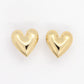 Brinco Coração Dourado