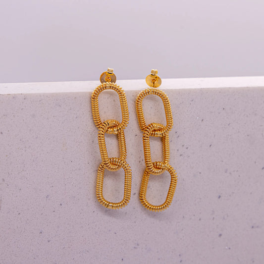 Brinco Corrente Dourado