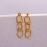 Brinco Corrente Dourado