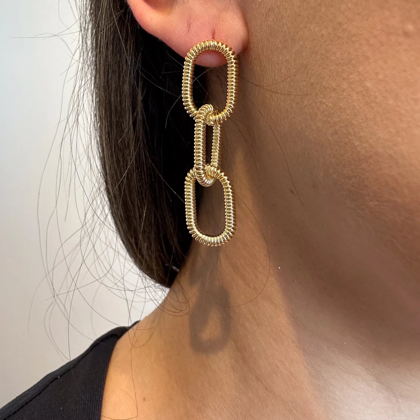 Brinco Corrente Dourado