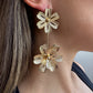 Brinco Flor Dourado