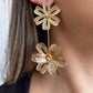 Brinco Flor Dourado