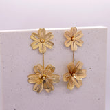 Brinco Flor Dourado