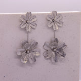 Brinco Flor Prata