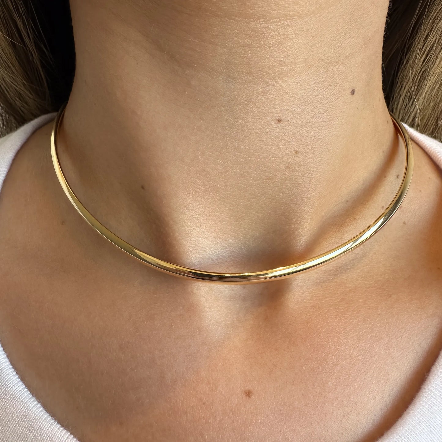 Choker Aro Dourada