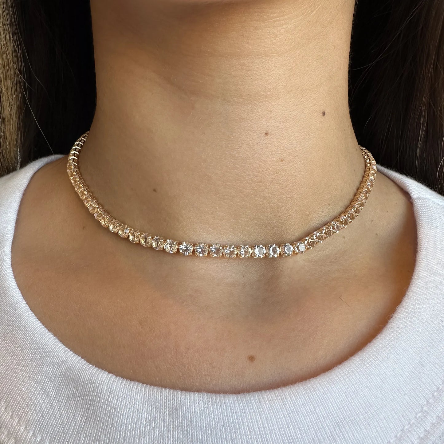 Choker Strass D