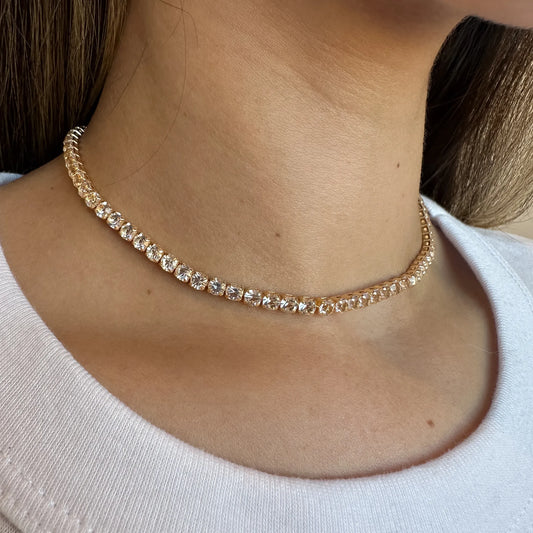 Choker Strass D