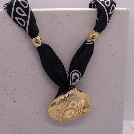 Colar Lenço Preto