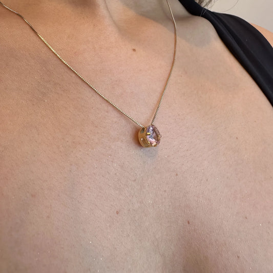 Conjunto Ponto De Luz Rosa