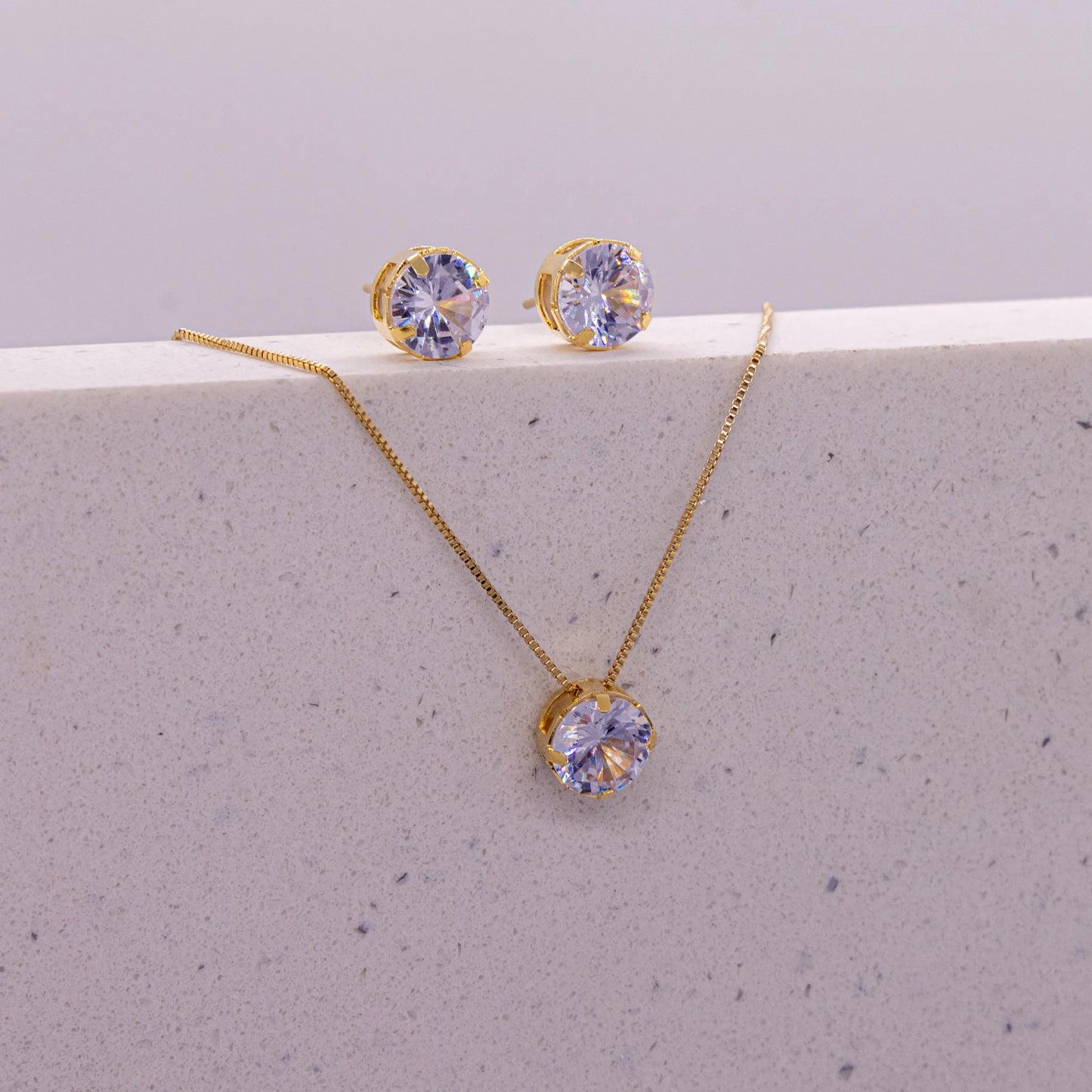 Conjunto Ponto De Luz Transparente