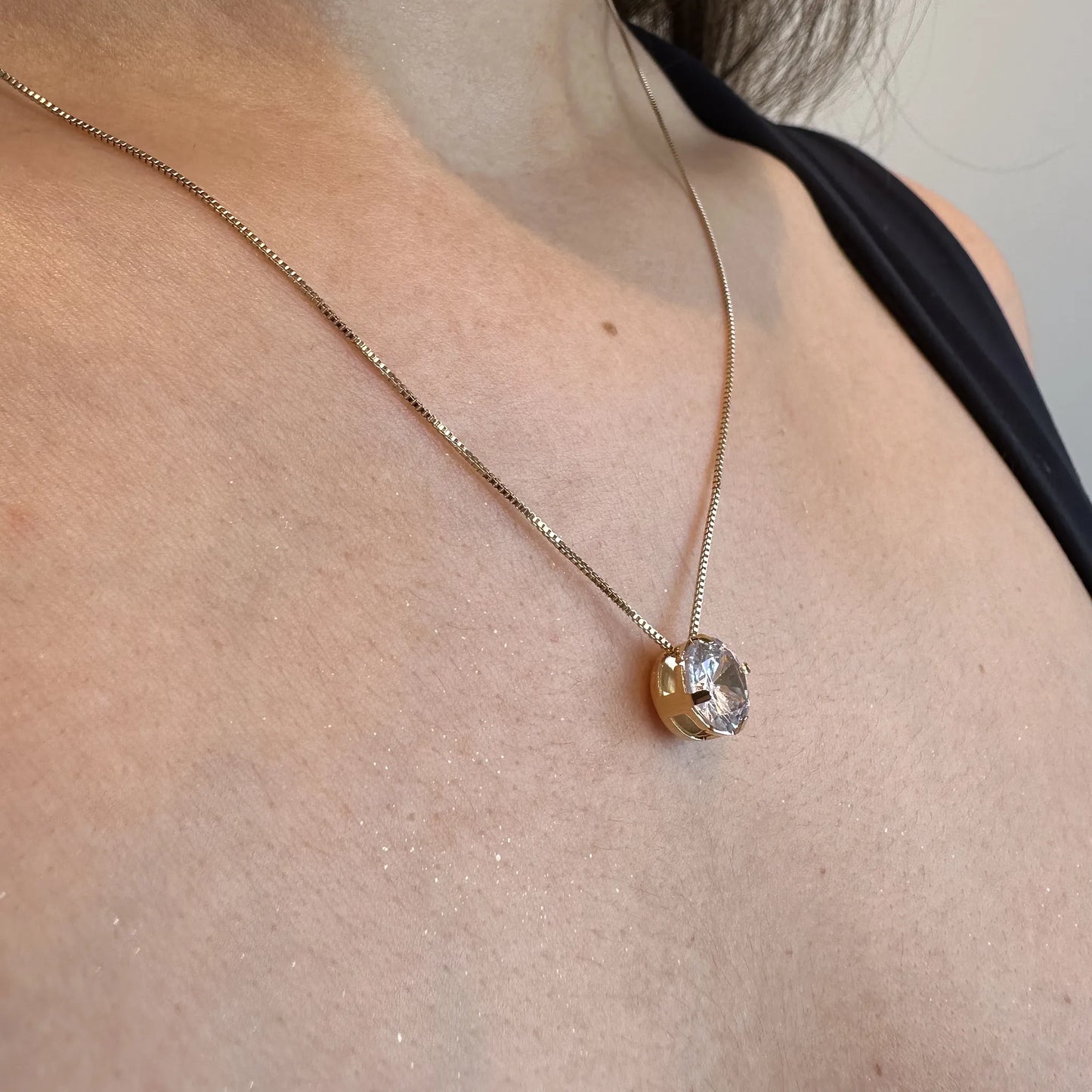 Conjunto Ponto De Luz Transparente