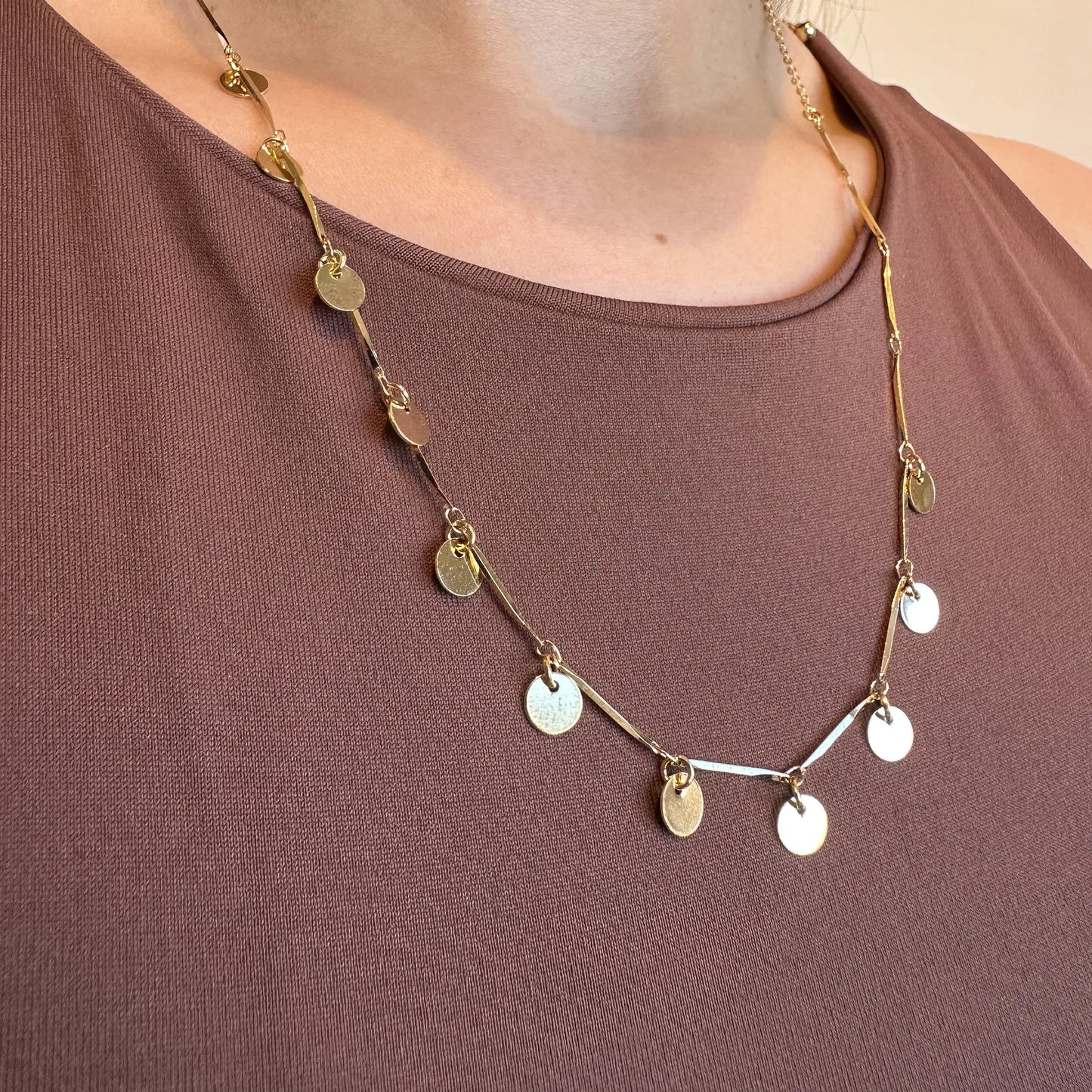 Correntinha Comprida Bolinha