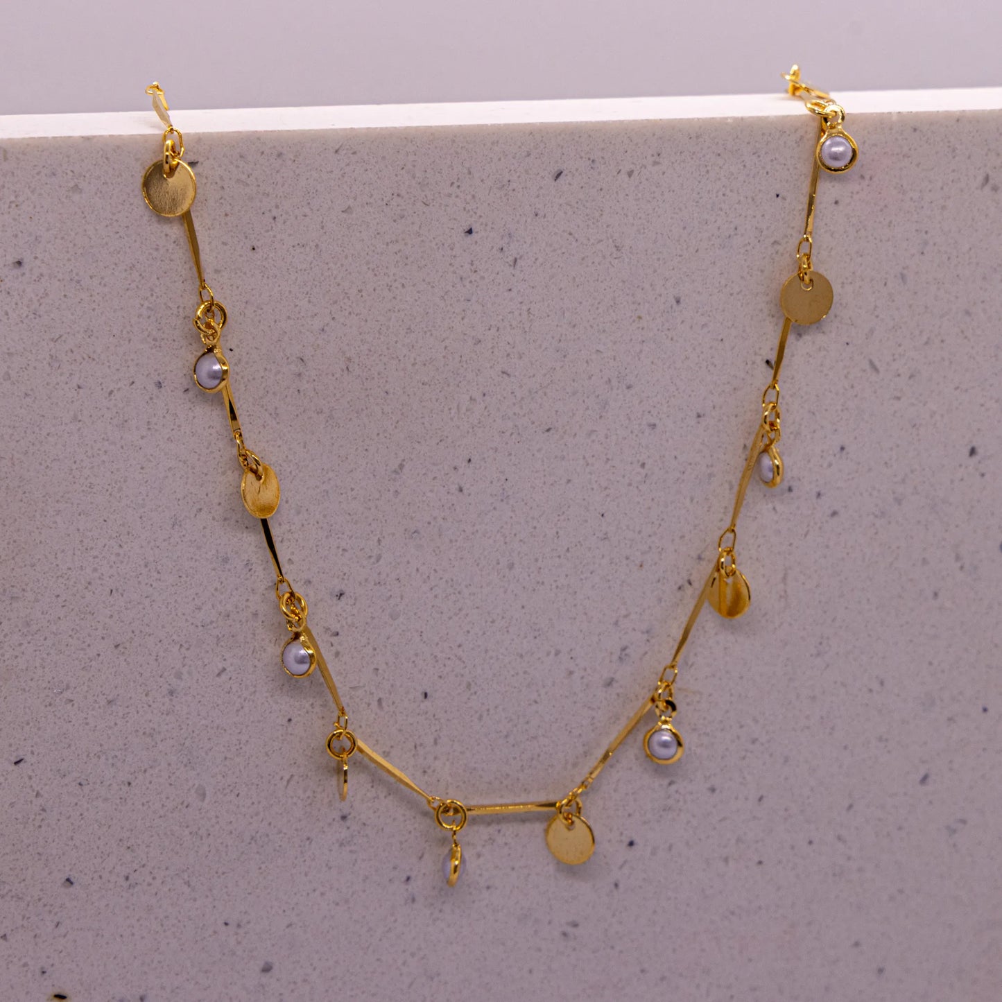 Correntinha Comprida Perola